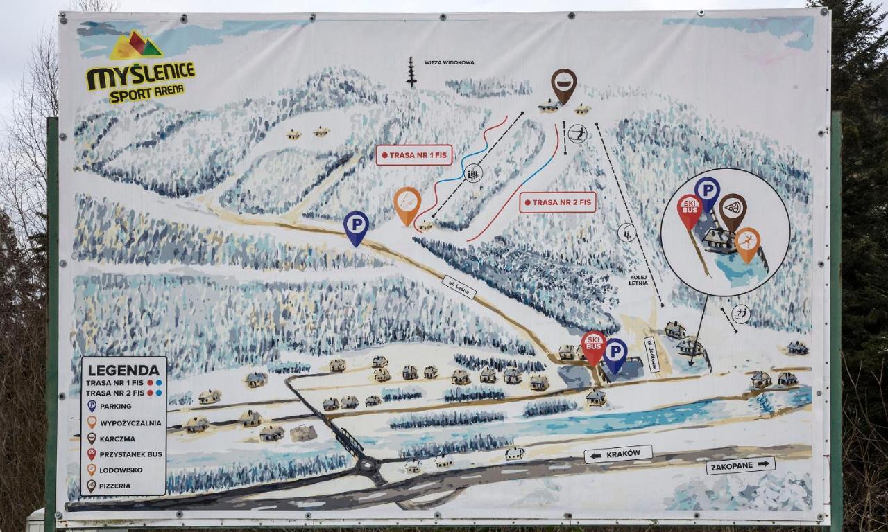 Sloneczny Chelm - Apartamenty W Gorach, Prywatna Sauna Jacuzzi Balia W Cenie, Spa, Grill, Stok Narciarski Myslenice, Sciezki Rowerowe, Rzeka Raba, Widok Na Tatry Экстерьер фото