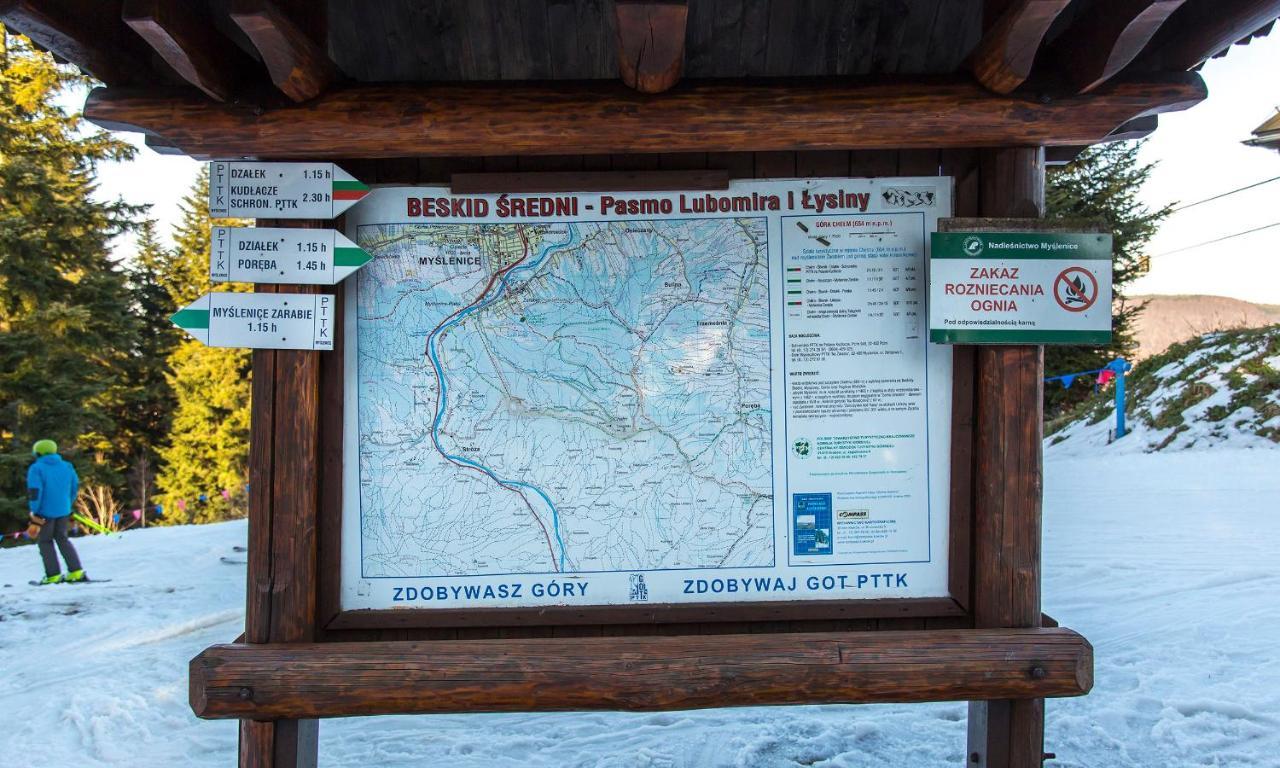 Sloneczny Chelm - Apartamenty W Gorach, Prywatna Sauna Jacuzzi Balia W Cenie, Spa, Grill, Stok Narciarski Myslenice, Sciezki Rowerowe, Rzeka Raba, Widok Na Tatry Экстерьер фото
