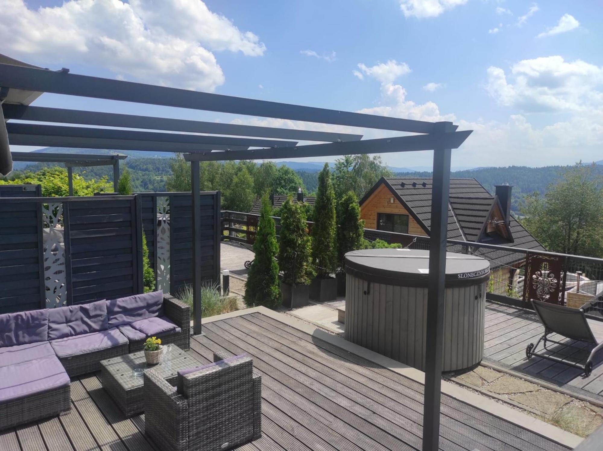 Sloneczny Chelm - Apartamenty W Gorach, Prywatna Sauna Jacuzzi Balia W Cenie, Spa, Grill, Stok Narciarski Myslenice, Sciezki Rowerowe, Rzeka Raba, Widok Na Tatry Экстерьер фото